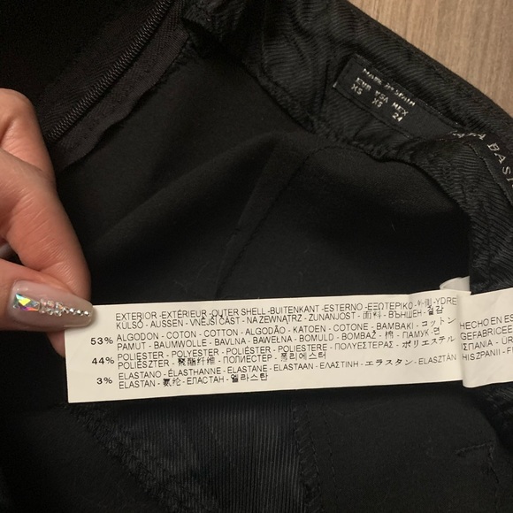 New Zara Asymmetric Envelope Wrap Skort - Picture 9 of 9